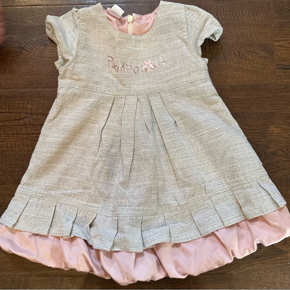 Pampolina Toddler Baby Girl Sophisticated  Dress